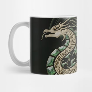 Wonderful elegant asian dragon Mug